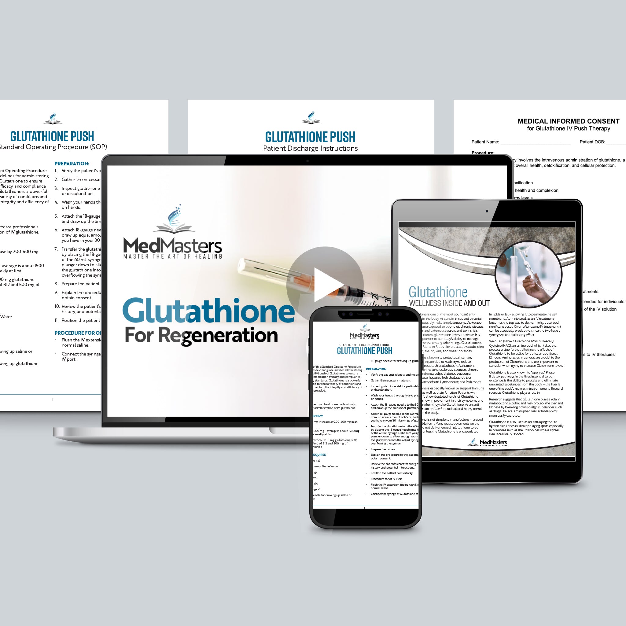 Glutathione IV Push Onboarding Bundle – MedMasters