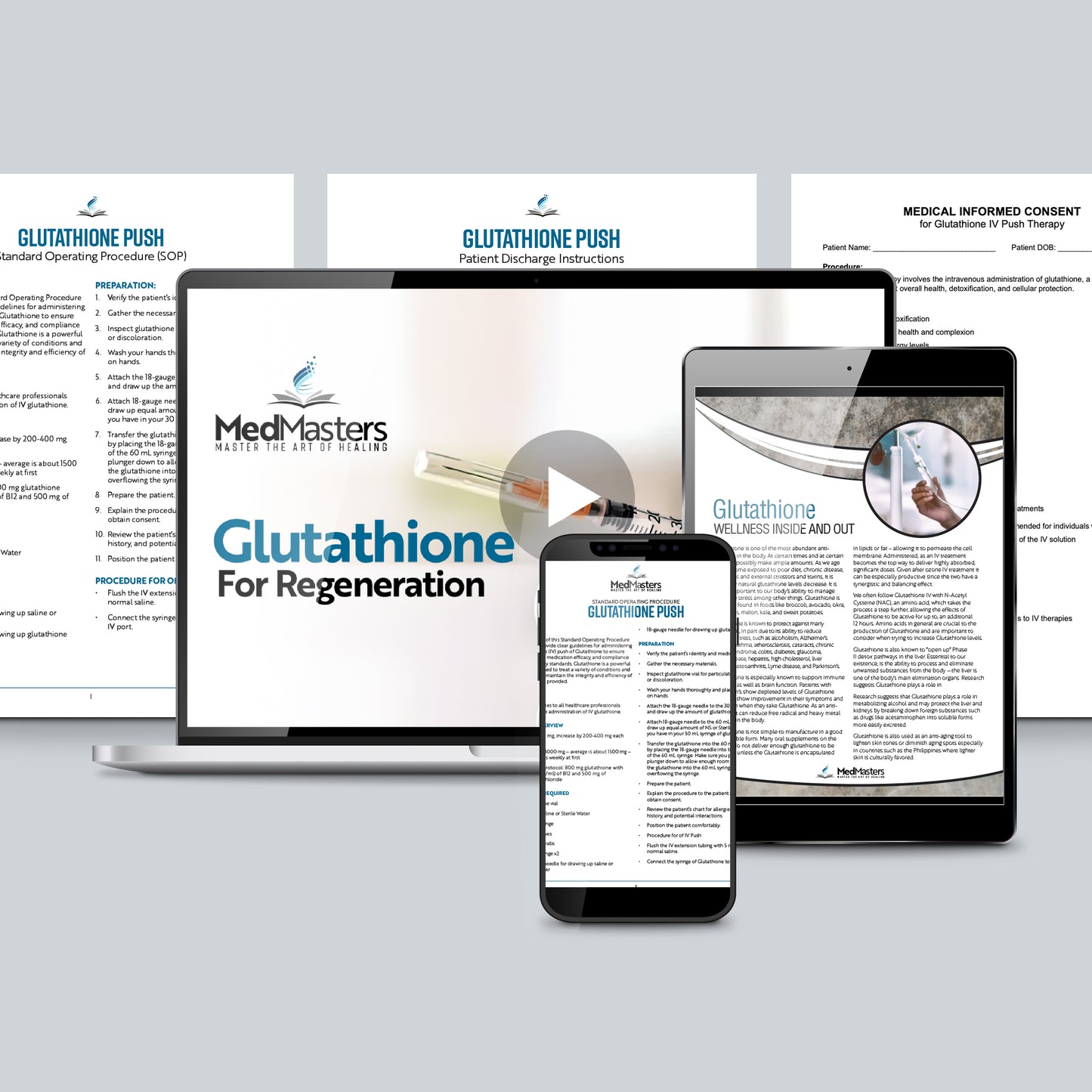 Glutathione IV Push Onboarding Bundle